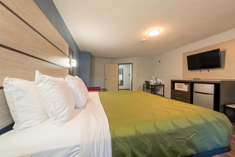 Room, 1 King Bed, Non Smoking | 1 bedroom, hypo-allergenic bedding available, desk, laptop workspace