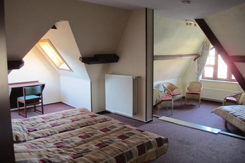 Desk, cribs/infant beds, rollaway beds, free WiFi