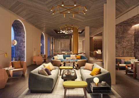Lobby sitting area