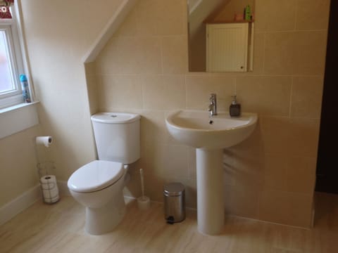 Deluxe Double or Twin Room, 1 King Bed | Bathroom | Shower, hair dryer, towels