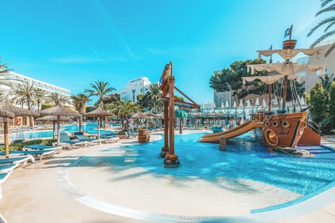 Indoor pool, 3 outdoor pools, open 9:00 AM to 8:00 PM, pool umbrellas