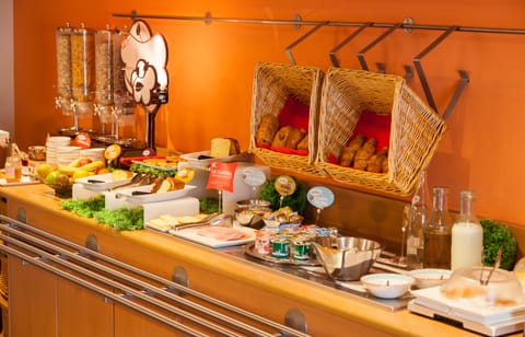 Daily buffet breakfast (EUR 12 per person)