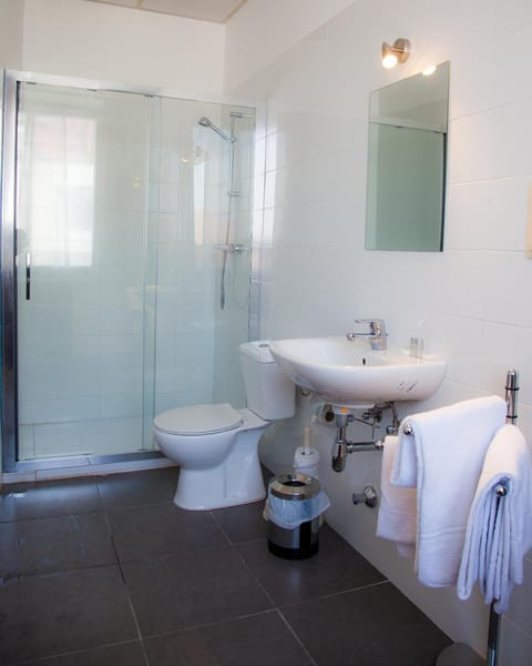 Free toiletries, hair dryer