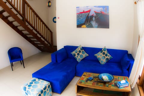 Superior Bungalow, Sea View | Living area | LCD TV