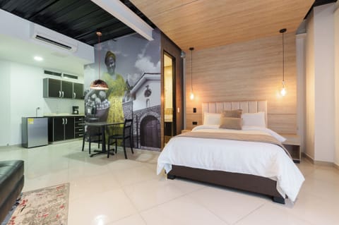 Luxury Room, Kitchenette | In-room safe, free WiFi, bed sheets