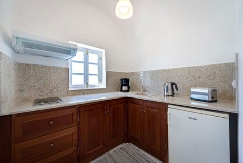 Family Villa, Sea View | Private kitchen | Full-size fridge, stovetop, electric kettle, toaster