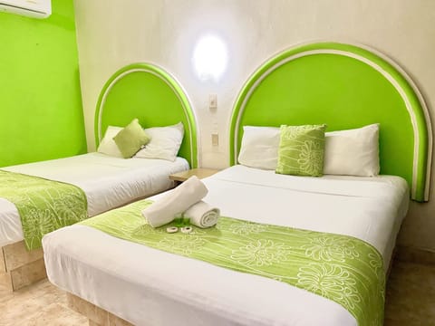 Standard Room, 2 Double Beds | 5 bedrooms, individually decorated, individually furnished, desk
