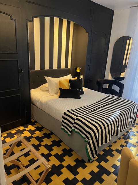 Individually decorated, individually furnished, desk, blackout drapes