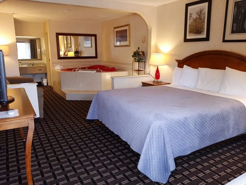 Blackout drapes, soundproofing, iron/ironing board, free WiFi
