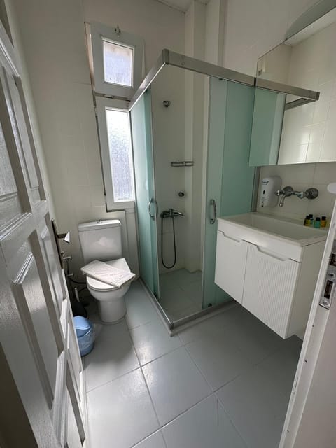 Standard Triple Room, Annex Building | Bathroom | Shower, free toiletries, hair dryer, slippers