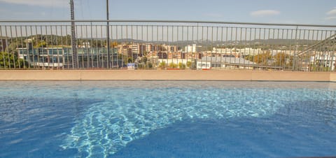 Rooftop pool