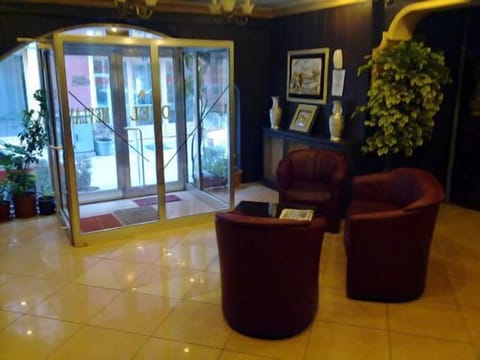 Interior entrance