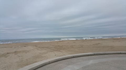 On the beach