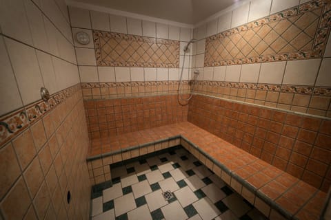 Turkish bath, body treatments, hot stone massages, deep-tissue massages