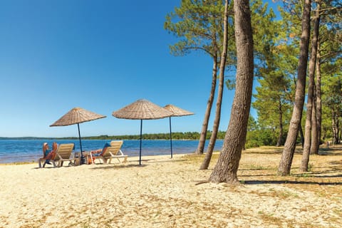 Private beach