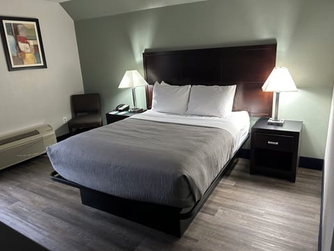 Room, 1 Queen Bed, Non Smoking | Individually decorated, individually furnished, desk, laptop workspace