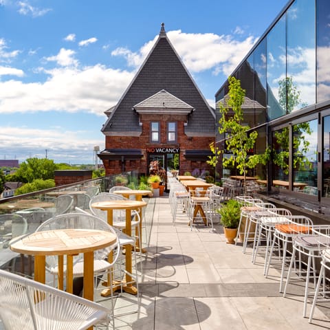Rooftop bar