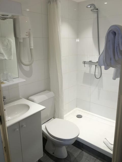 Free toiletries, hair dryer, towels, soap