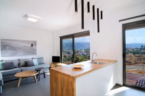 Duplex, Sea View | Living area | 42-inch flat-screen TV with satellite channels, TV