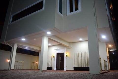Front of property - evening/night