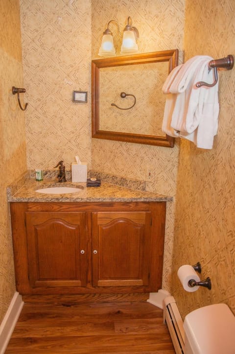 Double Room, 1 Queen Bed with Sofa bed | Bathroom | Eco-friendly toiletries, hair dryer, towels