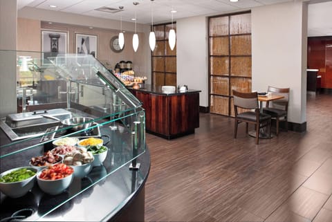 Daily buffet breakfast for a fee
