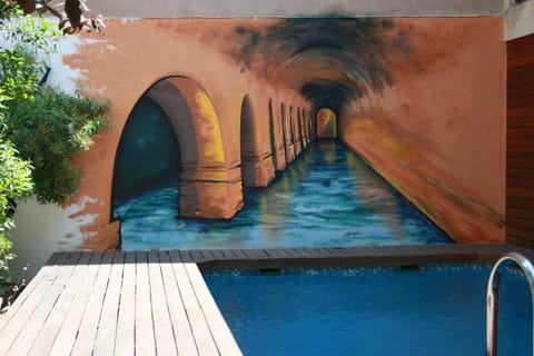 Seasonal outdoor pool
