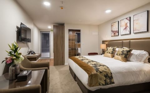 Deluxe King/Twin Studio | Desk, soundproofing, iron/ironing board, WiFi (free)