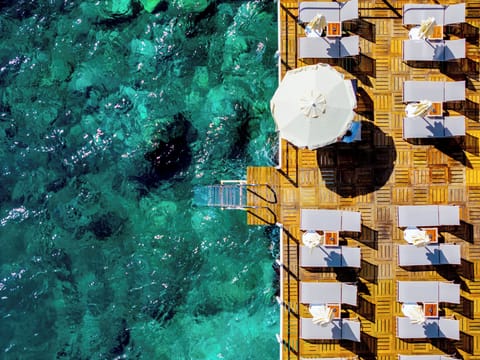 Private beach, white sand, free beach shuttle, free beach cabanas