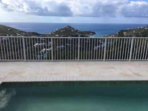 Views for miles.  See St. Croix 43 miles away (cameras don't do it justice!!)