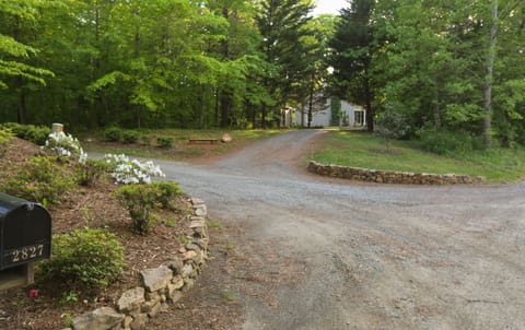 Driveway entrance