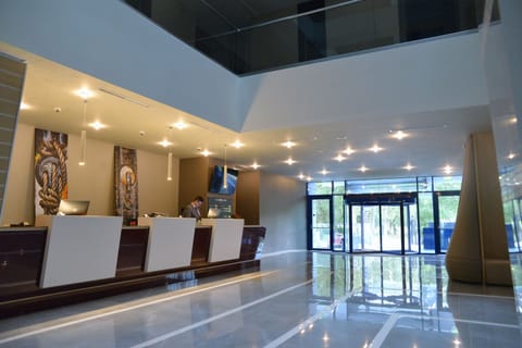 Interior entrance