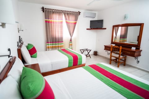 Standard Double Room, 2 Double Beds | View from room