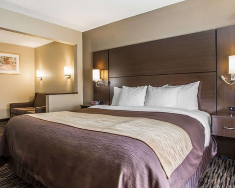 Suite, 1 King Bed, Non Smoking | Premium bedding, iron/ironing board, free WiFi, bed sheets