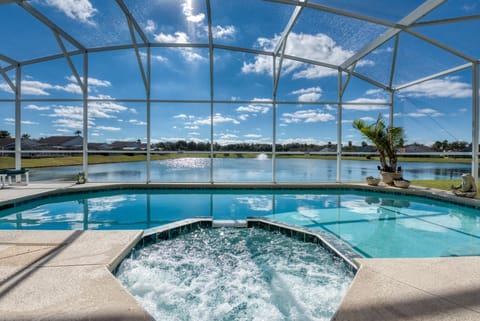 The BEST pool view in Hampton Lakes - no staring at a wall or other home 