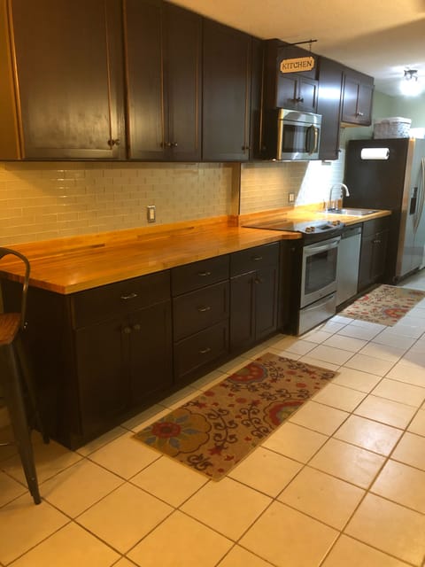 Lots of counter and cabinet space