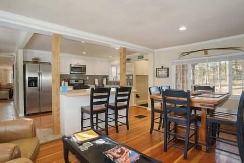 Kitchen and dining room