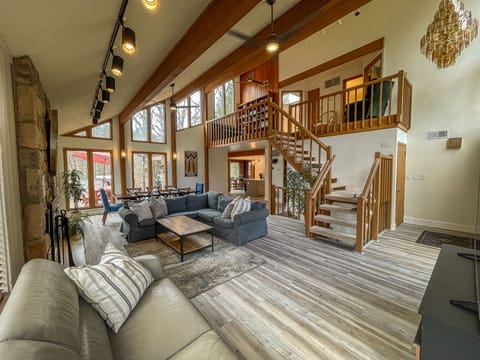 Tons of space to spread out and relax