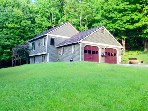 Front view of house.