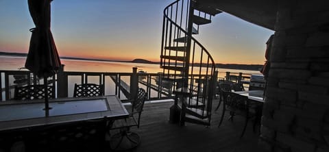 As the sun starts to rise at 4:30 AM - inspirational waterfront living!