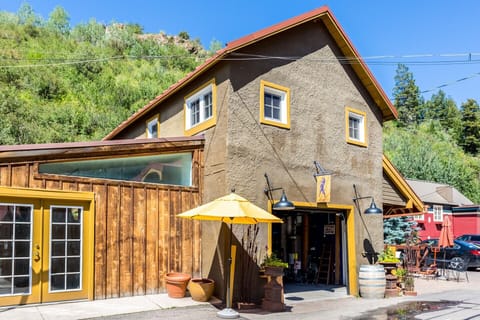 Outside of the building with 1st floor winery.