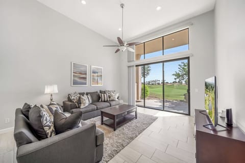 Enjoy our completely remodeled condo on the 12th fairway of the Stadium course. 
