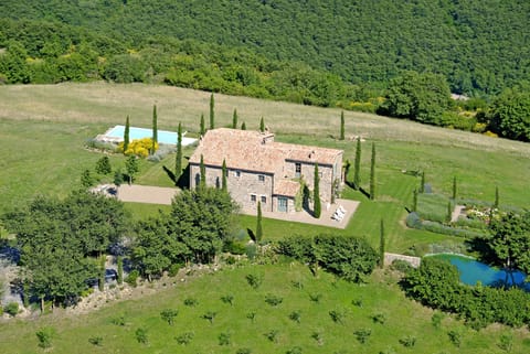 Podere Palazzo from above