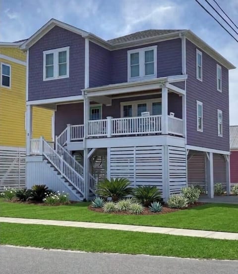 Welcome to our Purple house! 2 S 3rd St Carolina Beach NC