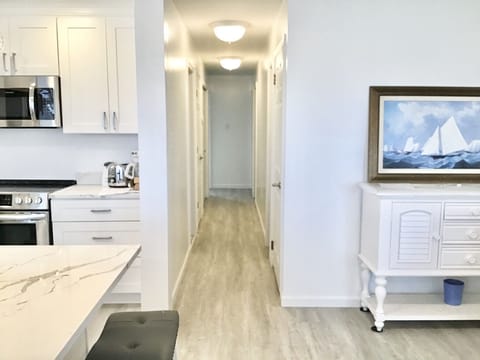 private hallway so guests can sleep well