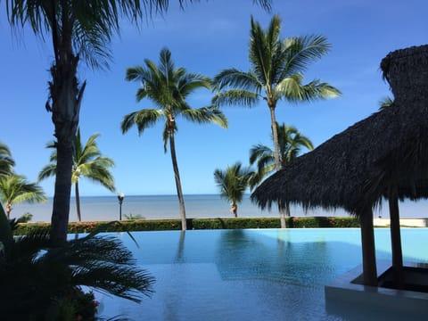 Enjoy a margarita at the swim-up bar at the property.