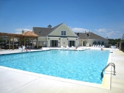Community Clubhouse with outdoor Pool, just a short walk from the home