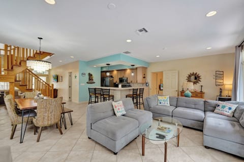 Everyone can be together in the same space having lots of fun at Villa Pine!