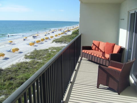 Relaxing on your extended balcony.  Yes you can do this.