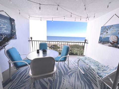 Fabulous views, from your private ocean front balcony! Lights for evenings!